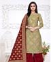 Picture of Shapely Beige Patiala Salwar Kameez