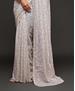 Picture of Nice Off White Casual Saree