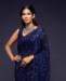 Picture of Superb Blue Casual Saree