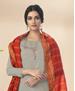 Picture of Statuesque Grey Readymade Salwar Kameez