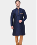 Picture of Pleasing Navy Blue Kurtas