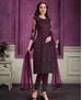 Picture of Graceful Purple Straight Cut Salwar Kameez