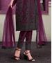 Picture of Graceful Purple Straight Cut Salwar Kameez