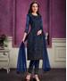 Picture of Taking Royal Blue Straight Cut Salwar Kameez