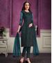 Picture of Resplendent Sea Blue Straight Cut Salwar Kameez