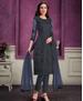 Picture of Enticing Nevy Blue Straight Cut Salwar Kameez