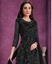 Picture of Pretty Black Straight Cut Salwar Kameez