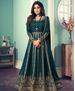 Picture of Taking Sea Blue Anarkali Salwar Kameez