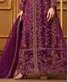 Picture of Charming Purple Designer Salwar Kameez