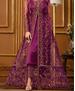 Picture of Charming Purple Designer Salwar Kameez