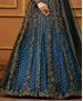 Picture of Good Looking Blue Designer Salwar Kameez