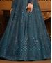 Picture of Gorgeous Blue Designer Salwar Kameez