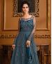 Picture of Gorgeous Blue Designer Salwar Kameez