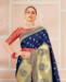 Picture of Pleasing Blue Casual Saree