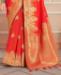 Picture of Appealing Orange Casual Saree