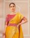 Picture of Charming Yellow Casual Saree