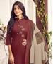 Picture of Exquisite Maroon Readymade Salwar Kameez