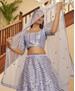 Picture of Marvelous Lavender Lehenga Choli