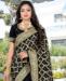 Picture of Superb Black Silk Saree