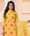 Picture of Pretty Yellow Casual Saree