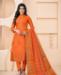 Picture of Splendid Orange Casual Saree