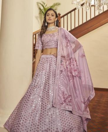 Picture of Taking Purple Lehenga Choli