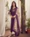 Picture of Delightful Wine Readymade Salwar Kameez