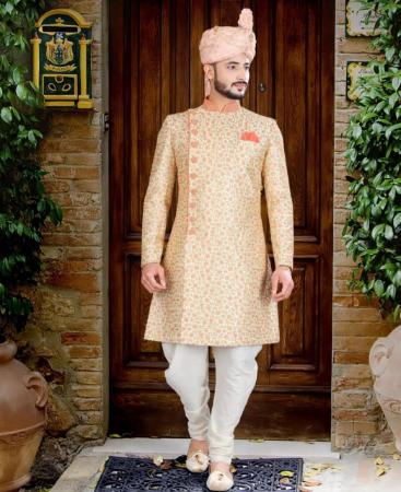 Picture of Marvelous Cream Sherwani