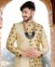 Picture of Enticing Cream Sherwani