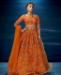 Picture of Beautiful Orange Lehenga Choli