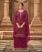 Picture of Ideal Pink Straight Cut Salwar Kameez