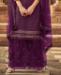 Picture of Beautiful Purple Straight Cut Salwar Kameez