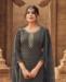 Picture of Ideal Grey Straight Cut Salwar Kameez