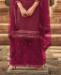 Picture of Taking Burgundy Straight Cut Salwar Kameez