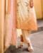 Picture of Bewitching Peach Straight Cut Salwar Kameez