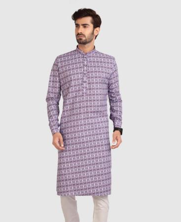 Picture of Sightly Light Purple Kurtas