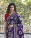 Picture of Taking Purple Silk Saree