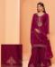 Picture of Taking Magenta Party Wear Salwar Kameez