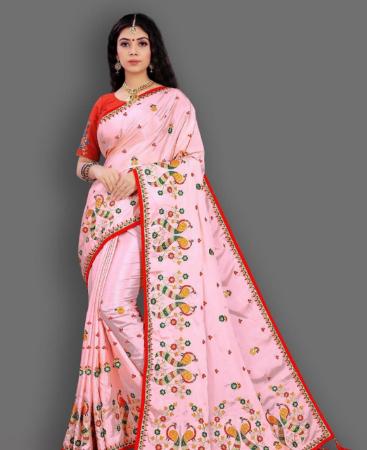 Picture of Fine Pink Casual Saree