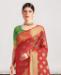 Picture of Excellent Red Casual Saree