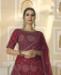 Picture of Marvelous Maroon Lehenga Choli