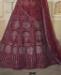 Picture of Marvelous Maroon Lehenga Choli