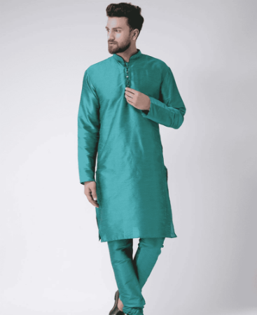 Picture of Amazing Rama Green Kurtas