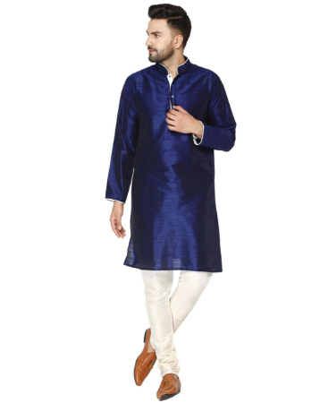 Picture of Classy Navy Blue Kurtas