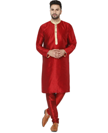 Picture of Delightful Maroon Kurtas