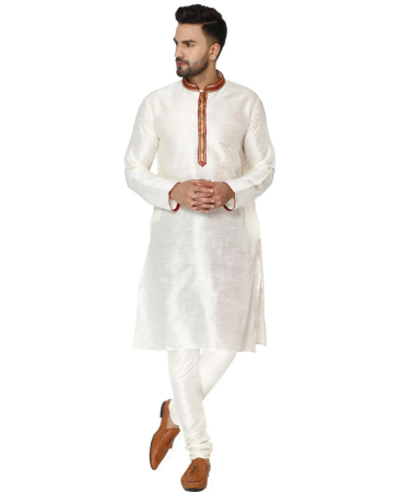 Picture of Classy White Kurtas