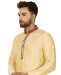 Picture of Well Formed Cream Kurtas