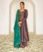 Picture of Enticing Rust Straight Cut Salwar Kameez