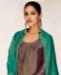 Picture of Enticing Rust Straight Cut Salwar Kameez