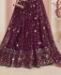 Picture of Elegant Wine Lehenga Choli